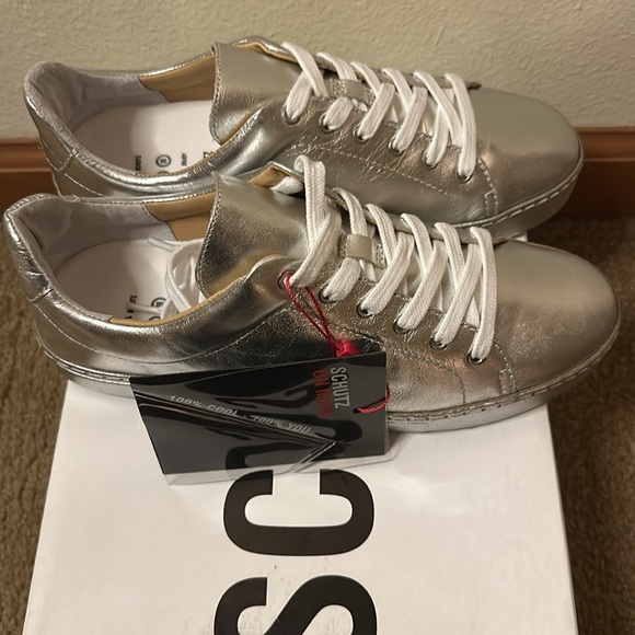SCHUTZ Chayton Metallic Napa Size 8 - Picture 3 of 6